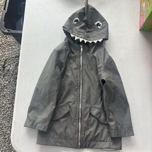 Cat & Jack Teal Shark Print Hoodie